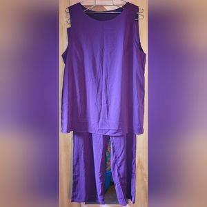 Brand new without tags womens 3 piece outfit size large lightweight silky!